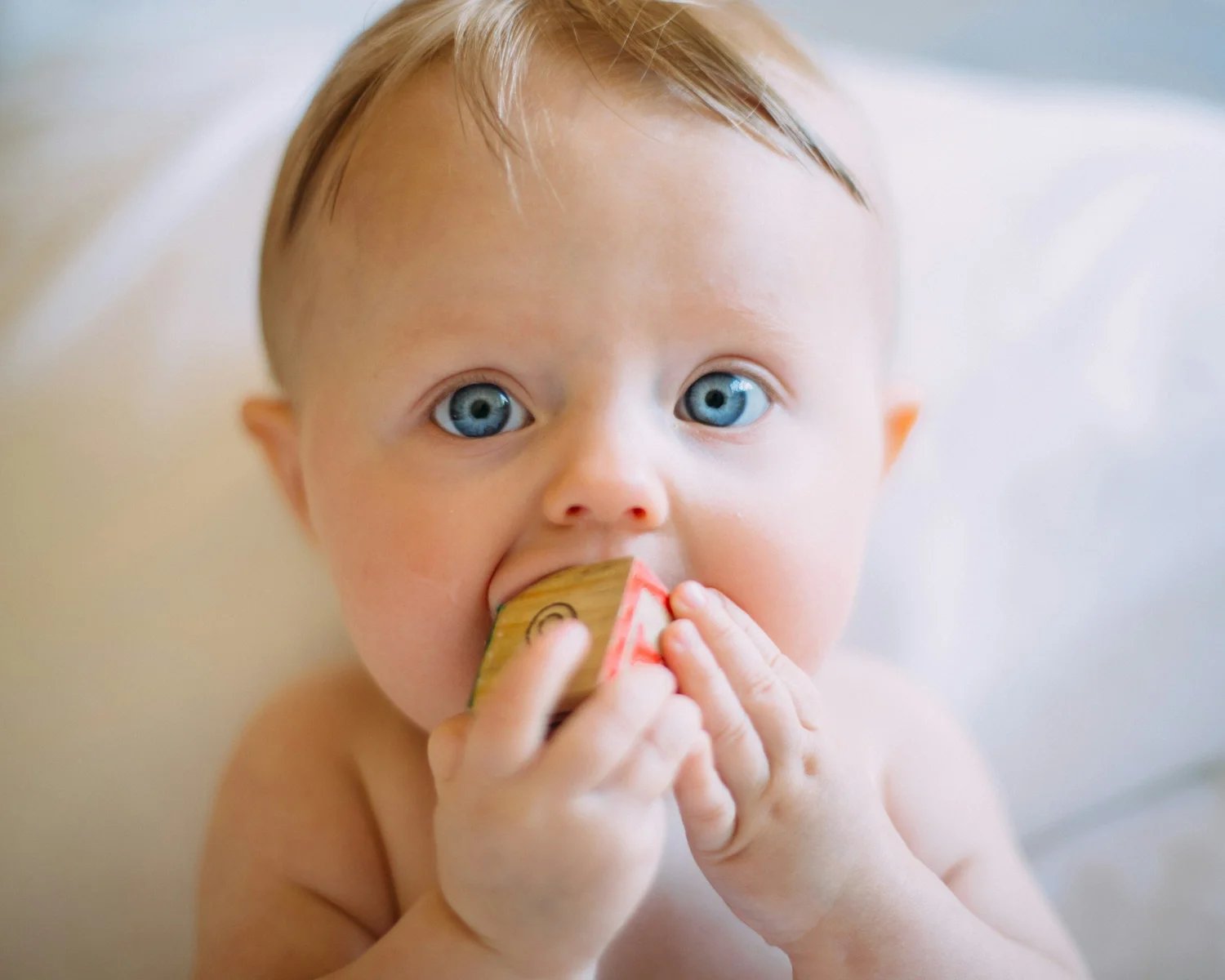 Infant being cared for at Whole Life Chiropractic